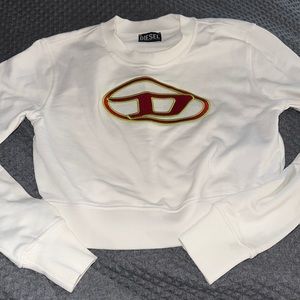 Diesel sweatshirt F-Slimmy-Od cut out logo